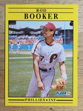 1991 Fleer #388 Rod Booker