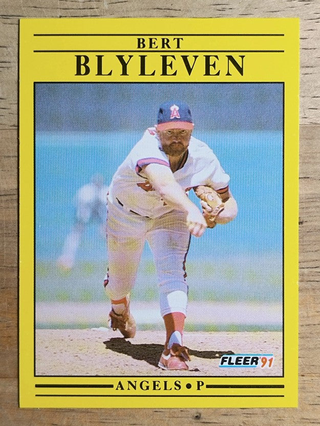 1991 Fleer #308 Bert Blyleven