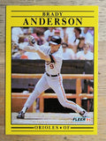 1991 Fleer #466 Brady Anderson