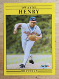 1991 Fleer #692 Dwayne Henry