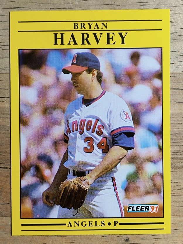1991 Fleer #315 Bryan Harvey