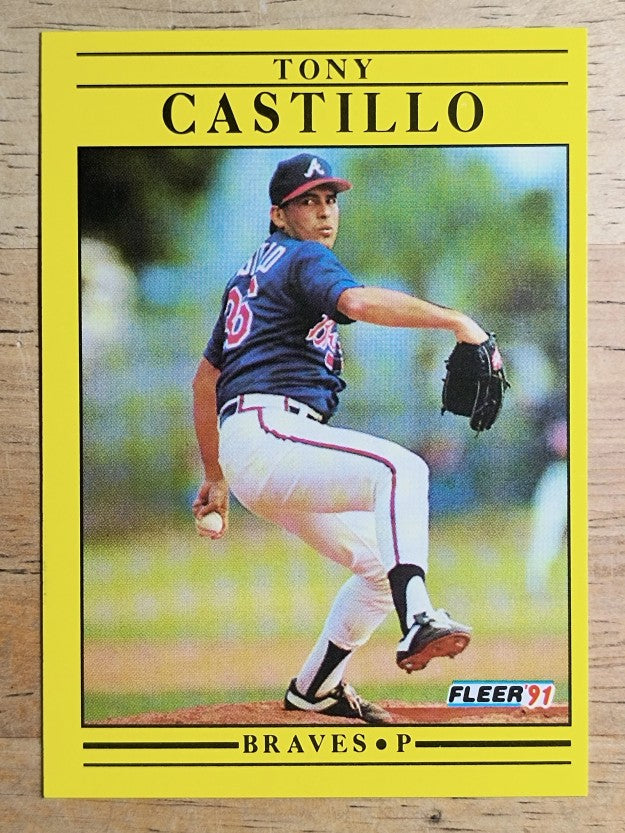1991 Fleer #685 Tony Castillo