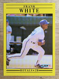 1991 Fleer #574 Frank White