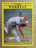 1991 Fleer #653 Todd Worrell