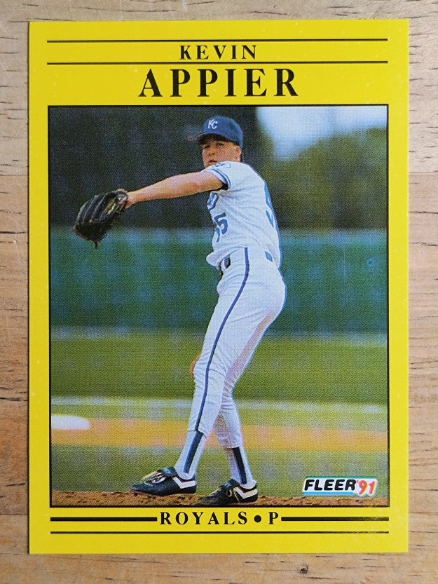 1991 Fleer #549 Kevin Appier