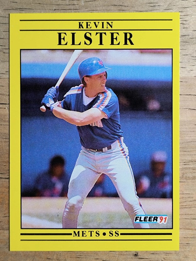 1991 Fleer #145 Kevin Elster