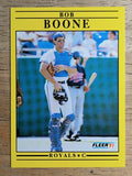 1991 Fleer #551 Bob Boone