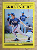 1991 Fleer #154 Kevin McReynolds