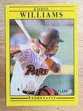 1991 Fleer #548 Eddie Williams
