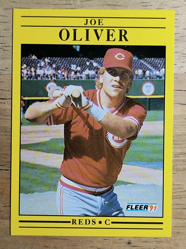 1991 Fleer #75 Joe Oliver
