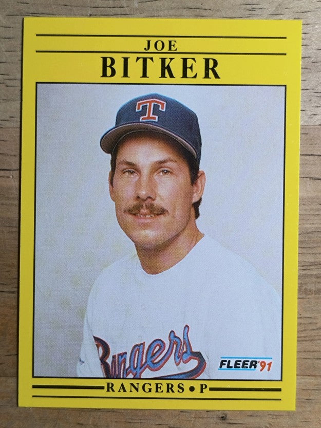 1991 Fleer #281 Joe Bitker RC