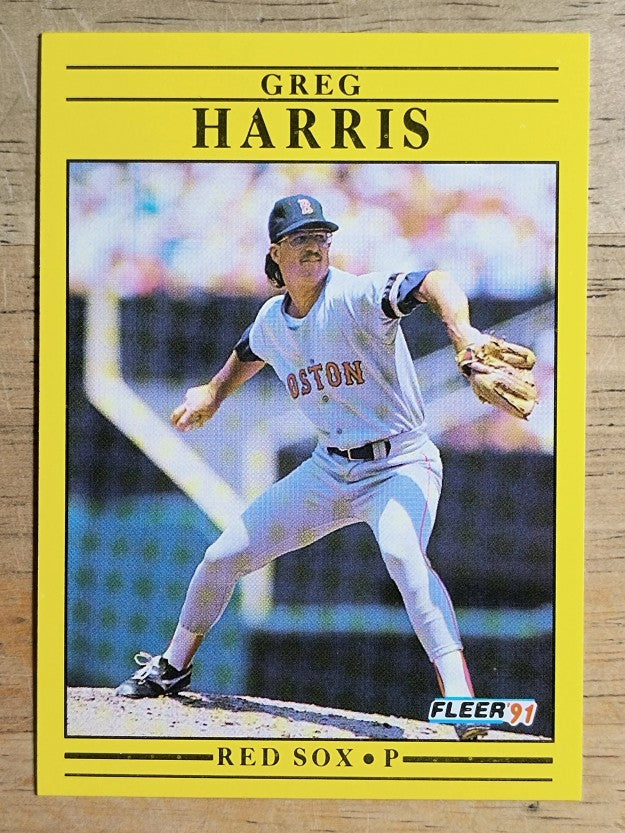 1991 Fleer #97 Greg A. Harris