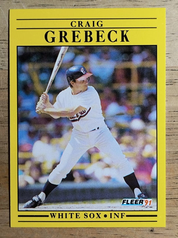 1991 Fleer #120 Craig Grebeck