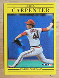1991 Fleer #628 Cris Carpenter