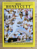 1991 Fleer #11 Rick Honeycutt