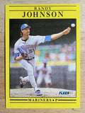1991 Fleer #455 Randy Johnson
