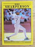 1991 Fleer #221 Mike Sharperson