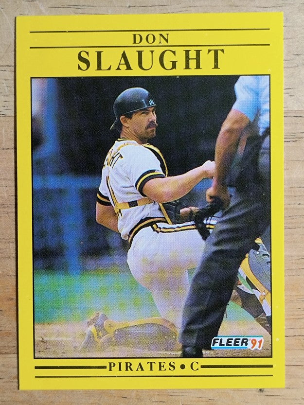 1991 Fleer #49 Don Slaught