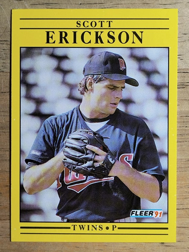 1991 Fleer #608 Scott Erickson
