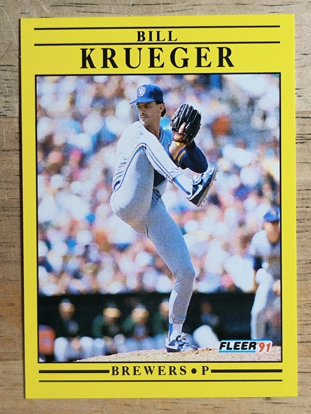 1991 Fleer #588 Bill Krueger
