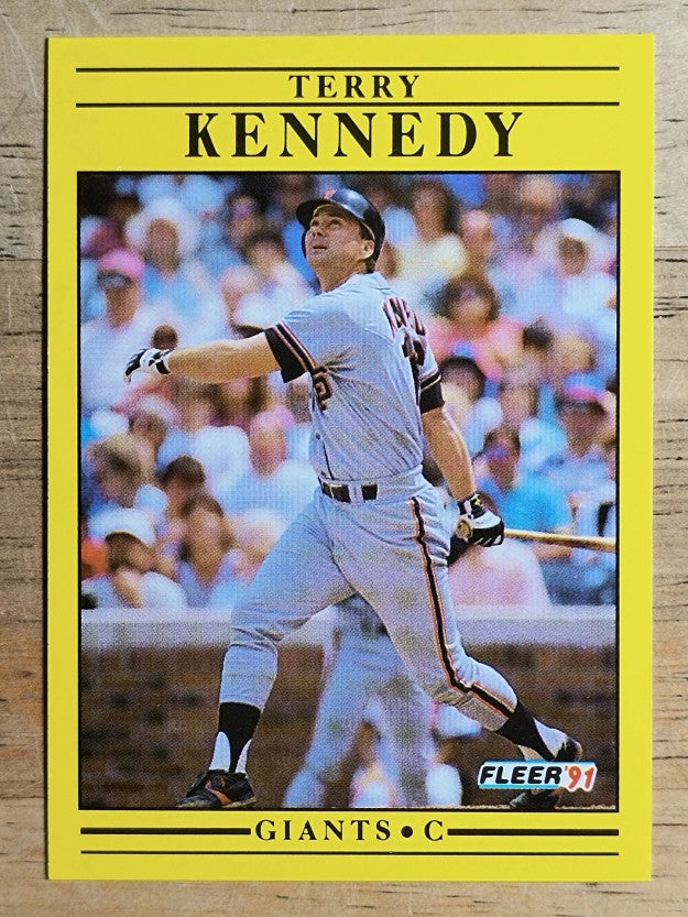 1991 Fleer #263 Terry Kennedy