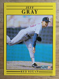 1991 Fleer #95 Jeff Gray RC