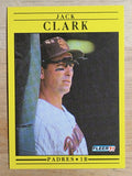1991 Fleer #526 Jack Clark