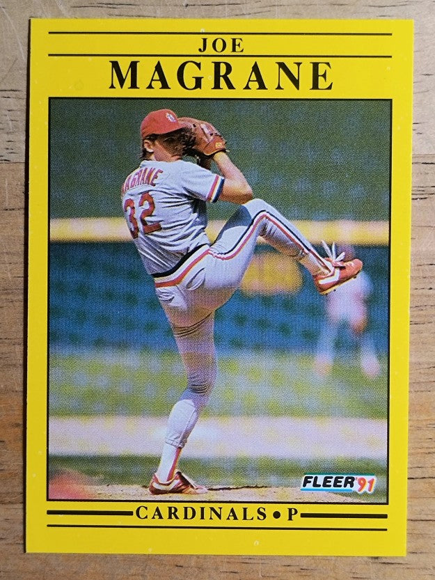 1991 Fleer #638 Joe Magrane