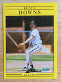 1991 Fleer #261 Kelly Downs