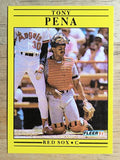 1991 Fleer #106 Tony Pena