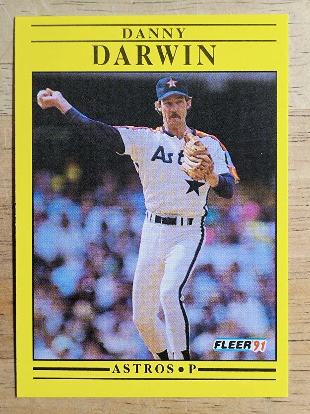 1991 Fleer #503 Danny Darwin