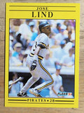 1991 Fleer #43 Jose Lind