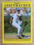 1991 Fleer #413 Paul Assenmacher