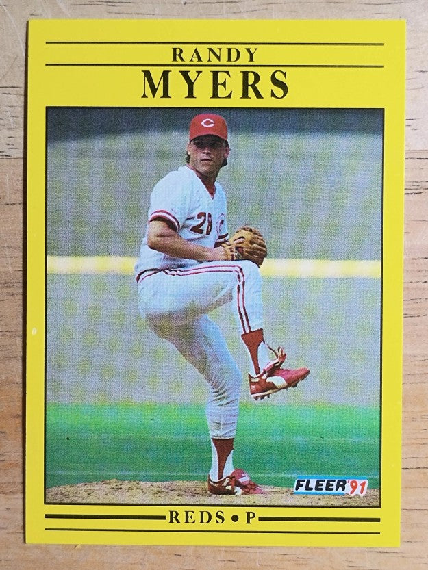 1991 Fleer #73 Randy Myers