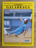 1991 Fleer #232 Andres Galarraga