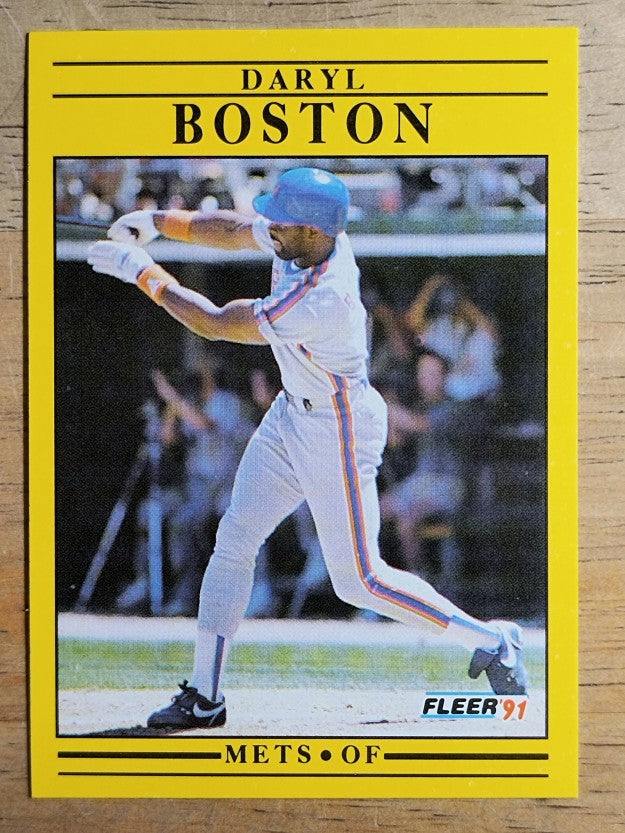1991 Fleer #140 Daryl Boston