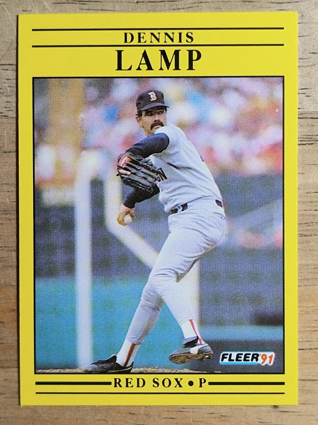 1991 Fleer #101 Dennis Lamp