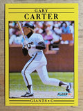 1991 Fleer #258 Gary Carter