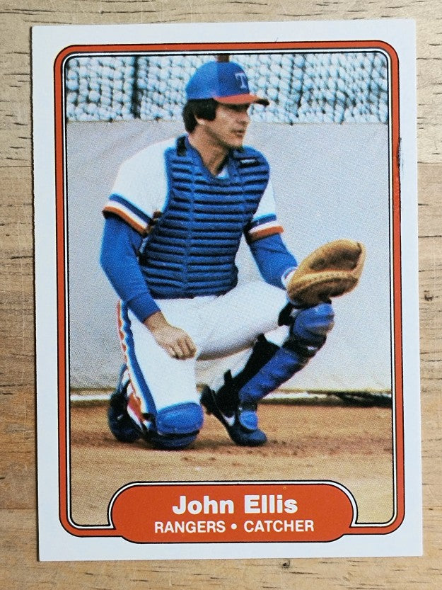 1982 Fleer #316 John Ellis