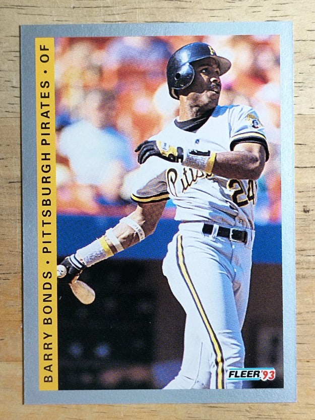1993 Fleer #112 Barry Bonds