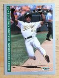 1993 Fleer #294 Rickey Henderson