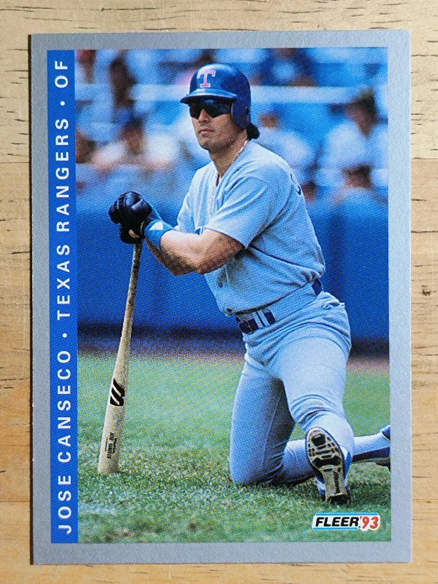 1993 Fleer #319 Jose Canseco
