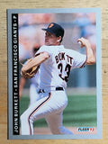 1993 Fleer #153 John Burkett