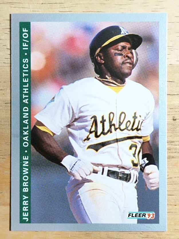 1993 Fleer #292 Jerry Browne