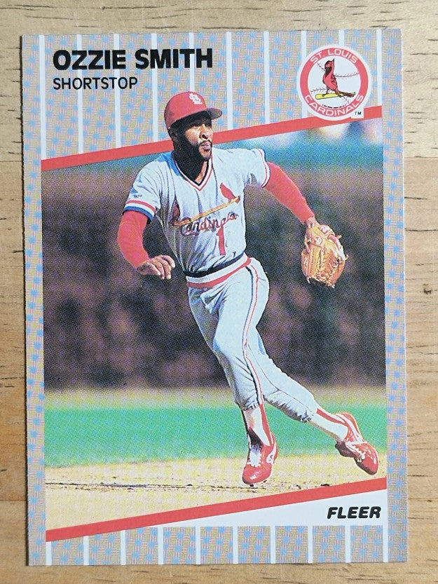 1989 Fleer #463 Ozzie Smith