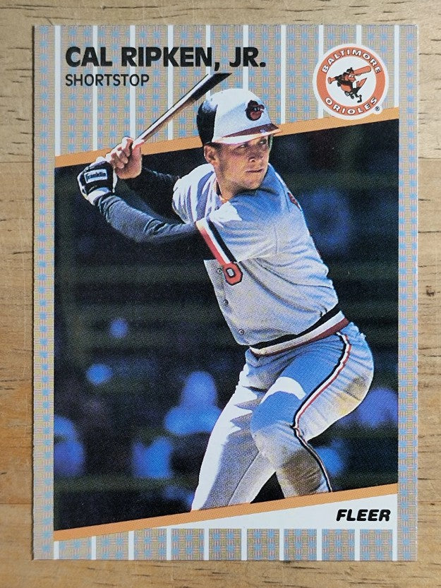 1989 Fleer #617 Cal Ripken