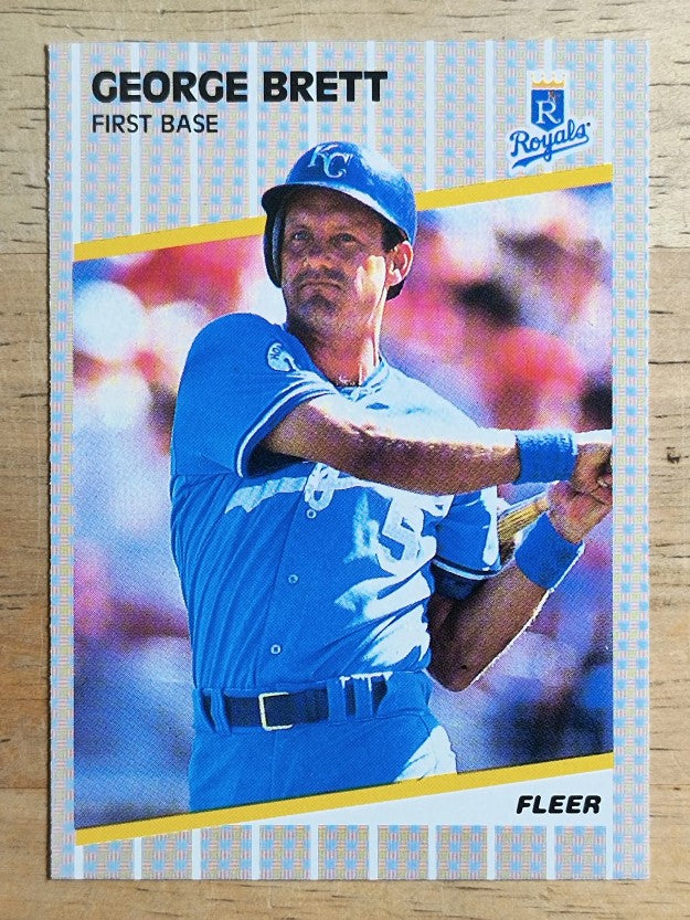 1989 Fleer #277 George Brett