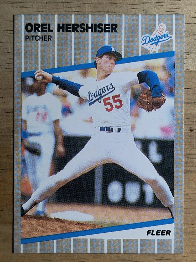 1989 Fleer #62 Orel Hershiser