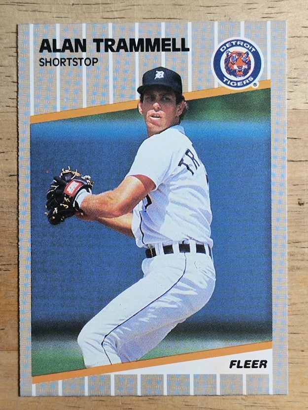 1989 Fleer #148 Alan Trammell