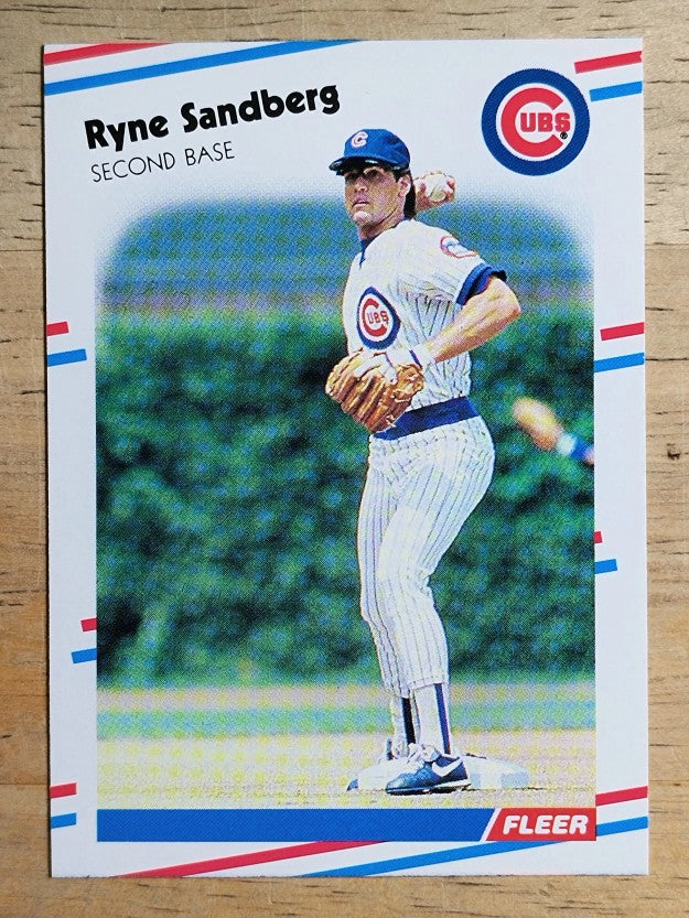 1988 Fleer #431 Ryne Sandberg